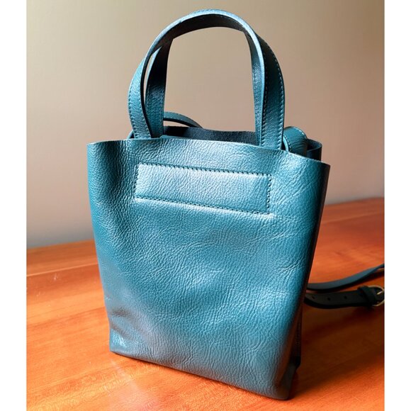 Il Bisonte Bucket Bag Forest Green - Picture 5 of 10